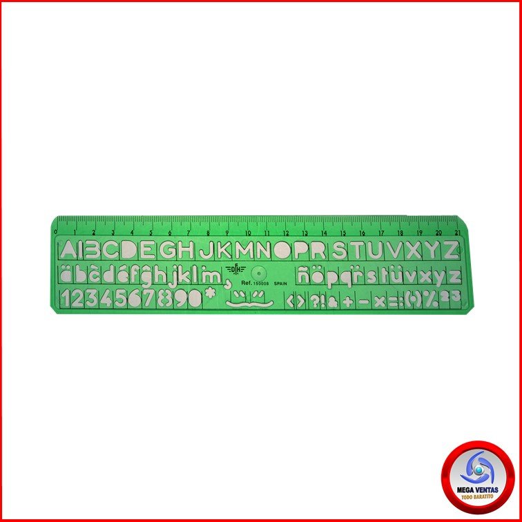 NORMOGRAFO D.F.H. 150008 0.8 VERDE