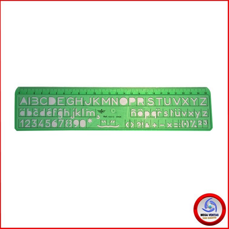 NORMOGRAFO D.F.H. 150010 1.0 VERDE