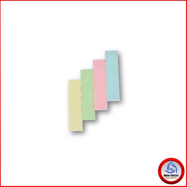 NOTITAS ADHESIVAS ALLWIN 659-4 3 X 3 PULGADAS