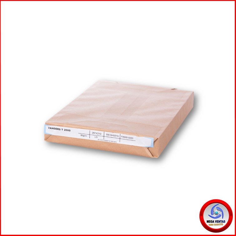 PAPEL PLANO ZANDERS 110 GRAMOS A-4