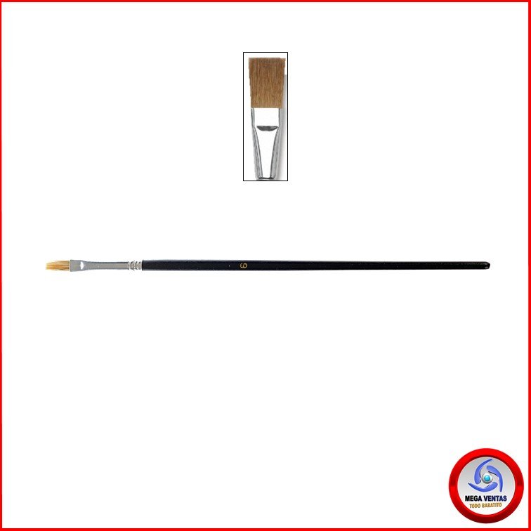 PINCEL PLANO CHINO 577 NO. 6 (DOCENA)