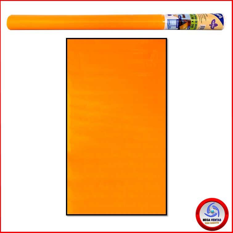 PAPEL CONTAC AIHUA 5530 3M.X0.45 NARANJA CLARO (1)