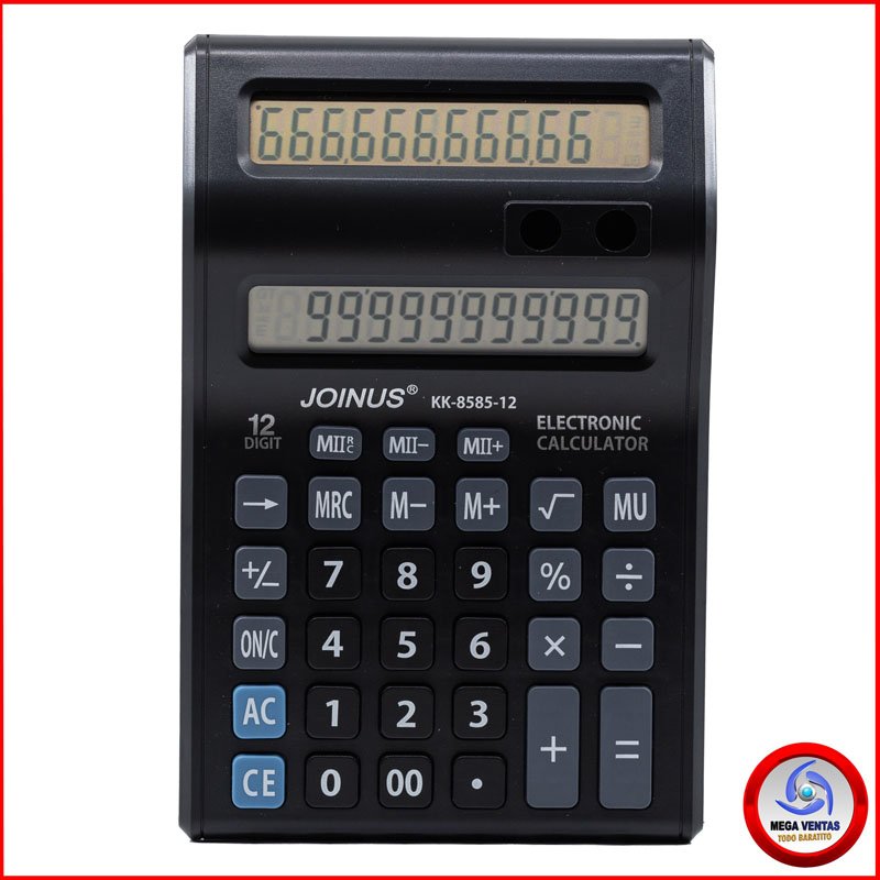CALCULADORA JOINUS KK-8585-12 DOBLE PANTALLA B (3)