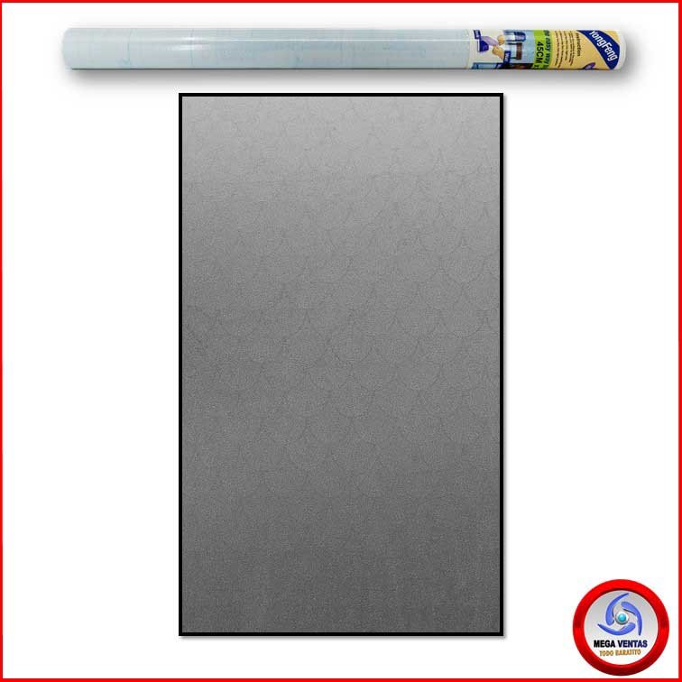 PAPEL CONTAC AIHUA 9025 CATEDRAL 3M.X0.45 SEMICIRCULOS c 1