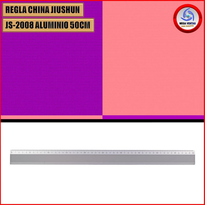 REGLA CHINA JIUSHUN JS-2008 ALUMINIO 50CM B (3)