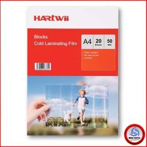 LAMINADO EN FRIO HOLOGRAFICO HARTWII 17 A4 50 MICRAS 20 HOJAS BLOQUES (4)