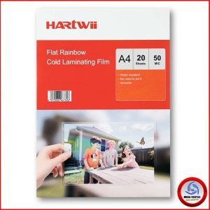 LAMINADO EN FRIO HOLOGRAFICO HARTWII 9 A4 50 MICRAS 20 HOJAS ARCOIRIS (4)