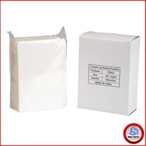 MICA MATRICULA TIPO SANDUCHE 720 MICRAS 80x110mm 50 UNIDADES (12)