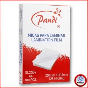 MICA PANDI A4 125 MICRAS 100 UNIDADES 216x303mm (6)