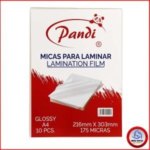 MICA PANDI A4 175 MICRAS 10 UNIDADES 216x303mm (4)