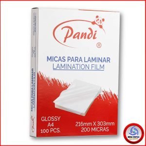 MICA PANDI A4 200 MICRAS 100 UNIDADES 216x303mm (6)